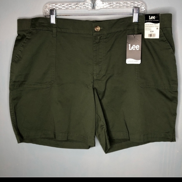 NWT Lee Bermuda Utility Shorts Size 22 Misses - Picture 6 of 6